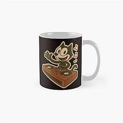 Felix Cat in Disco Classic Mug