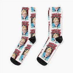Felix Christmas Collage: Stray Kids Holiday Socks