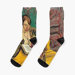 La Liseuse Felix Vallotton Socks