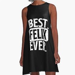 Personalized Name A-Line Dress