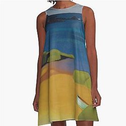Felix Vallotton artwork A-Line Dress