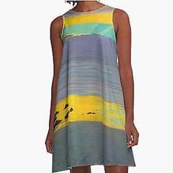 artist felix vallotton, felix edouard vallotton, A-Line Dress