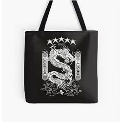 Dragon Stray Kids comeback poster kpop boy group bang chan lee know changbin han felix seungmin jeongin All Over Print Tote Bag