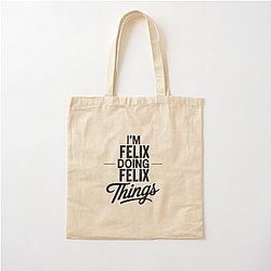 I'm Felix Doing Things Cotton Tote Bag