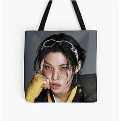 Felix Stray Kids KARMA teaser images sunshine boyfriend photo 5 star album SKZ you make stray kids dominate world tour skzoo k pop bang know changbin hyunjin han seungmin IN All Over Print Tote Bag