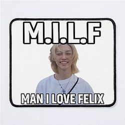 Milf man loves felix mousepad