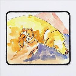 Felix and Goldie Mouse Pad