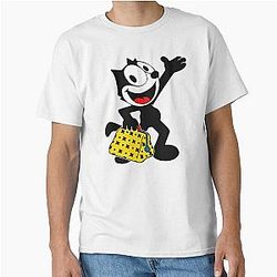 Felix the Cat with his Magic Bag of Tricks Classic T-Shirt