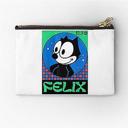 Felix Checkered Zipper Pouch