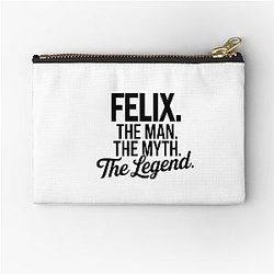 Felix The Man X The Legend Zipper Pouch