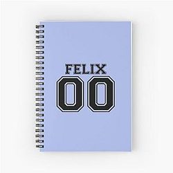 Stray Kids Felix Spiral Notebook
