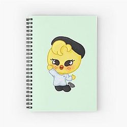 Stray Kids Lee Felix Spiral Notebook