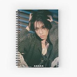 Lee Felix Stray Kids 5STAR SKZ 3RACHA ot8 members poster comeback concept kpop boy group JYP Spiral Notebook