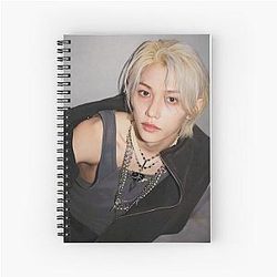 Stray Kids Sunshine Felix SKZ kpop cute Nationate world tour poster Spiral Notebook