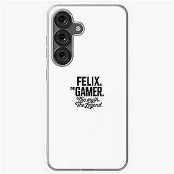 Felix The Myth The Legend 
 Funny Gamer Quote design Samsung Galaxy Soft Case