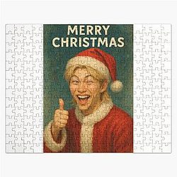Lee Felix Merry Christmas Santa Stray Kids Puzzle