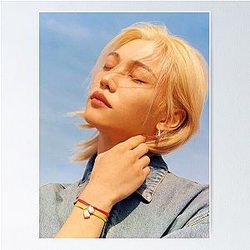 Lee Felix ethereal rizz hot sexy Stray Kids SKZ Kpop Boy group hot poster photoshoot