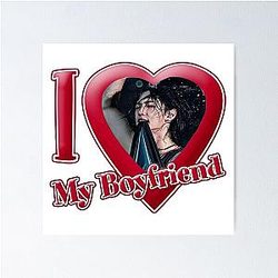Felix SKZ I love my boyfriend Poster