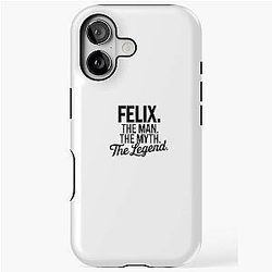Felix The Man Myth Legend iPhone Tough Case