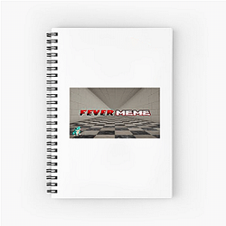 Fever Meme Merch Fever Meme Notebook