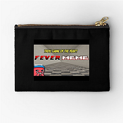 Fever Meme Merchandise For Fans Fever Meme Zipper Pouches
