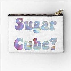 Iridescent Sugar Cubes Finnick Odair Hunger Games Zipper Pouch