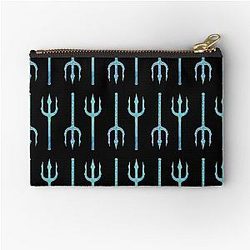 Glitter Watercolor Pattern Zipper Pouch for Finnick Odair from the Hunger Games Suitable for Valentine's Day Trident People