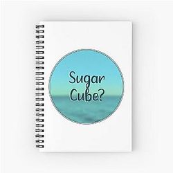Finnick Odair Sugar Cube Ocean Spiral Notebook