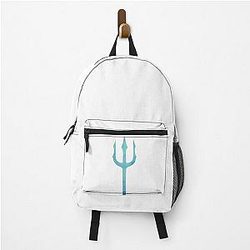 Watercolor Trident Finnick Odair Hunger Games Backpack