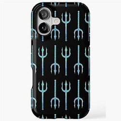 Glitter Watercolor Pattern iPhone Tough Case