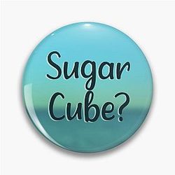 Sugar Cube Finnick Odair Hunger Games Ocean Pin