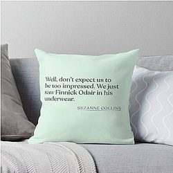 Suzanne Collins Throw Pillow