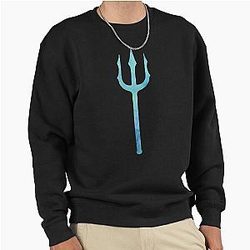 Watercolor Trident Finnick Odair Hunger Games Sweatshirt