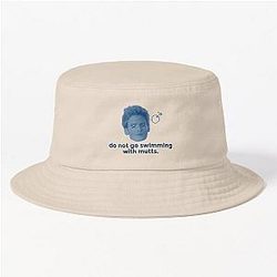 Finnick Odair Don't Go Swimming With Mutts Meme Bucket Hat