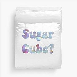 Iridescent Sugar Cube Finnick Hunger Games Duvet Cover