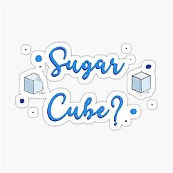 Sugar Cube Finnick Odair Sticker