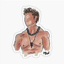 Sam Claflin Finnick Odair Hunger Games Sticker