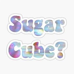 Iridescent Sugar Cube Finnick Odair Hunger Games Sticker