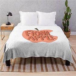 Fiona Apple Sticker Throw Blanket