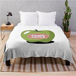 Fiona Apple Sticker Throw Blanket