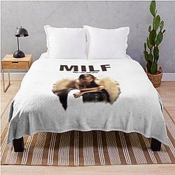 Milf Man I Love Fiona Apple Throw Blanket