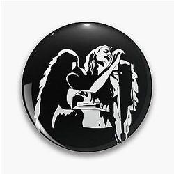 Fiona Apple Silhouette Pin
