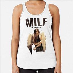 milf Man I Love Fiona Apple Racerback Tank Top