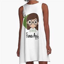 Fiona Apple Sticker A-Line Dress