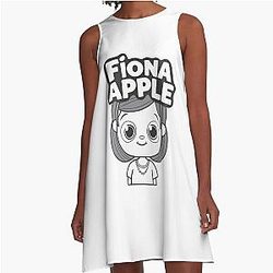 Fiona Apple Sticker A Line Dress