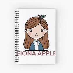 Fiona Apple Sticker Spiral Notebook