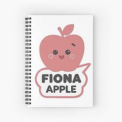 Fiona Apple Sticker Spiral Notebook
