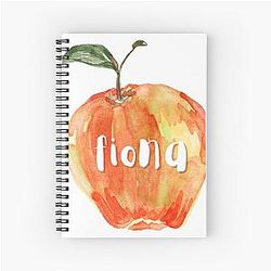 Fiona Apple Spiral Notebook