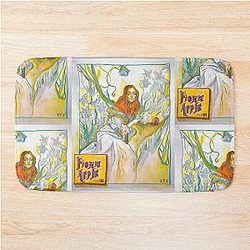 Fiona Apple Idler Wheel Painting Bathmat