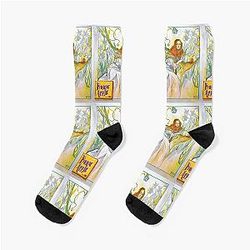 Fiona Apple Idler Wheel Painting Socks